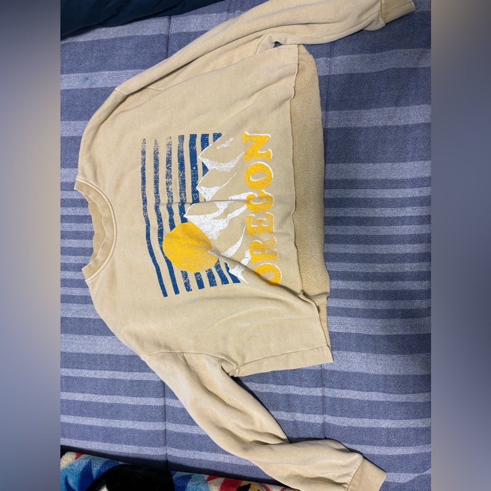 Cropped sweatshirt